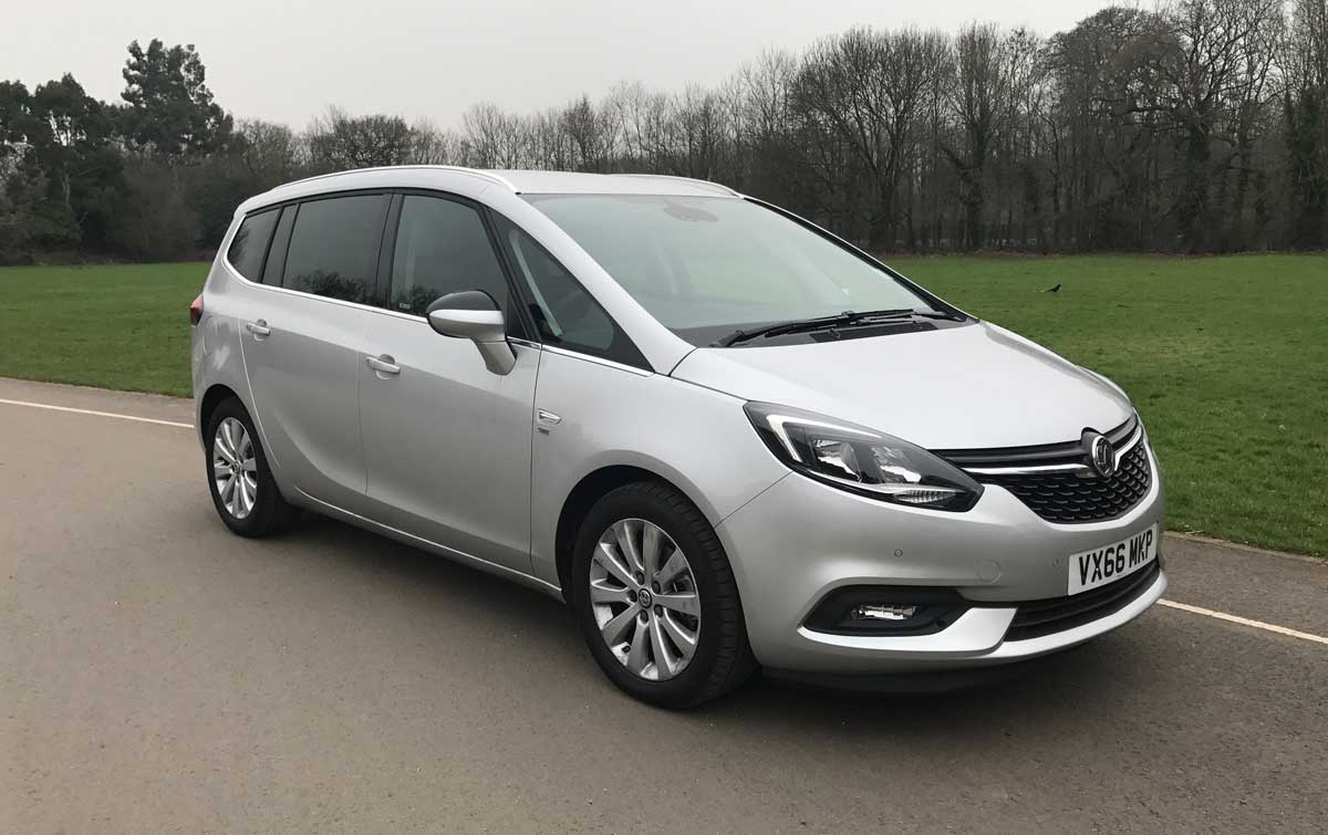 Vauxhall Zafira front