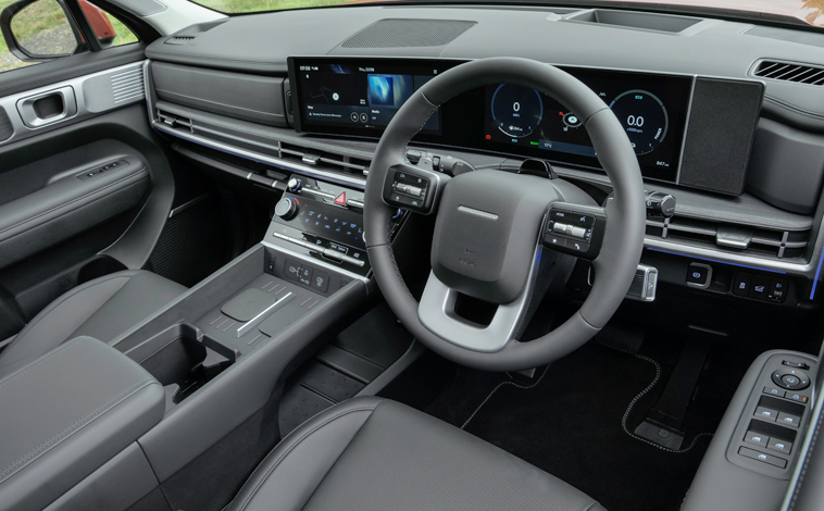 Hyundai Santa Fe interior