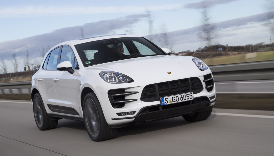 Porsche macan front
