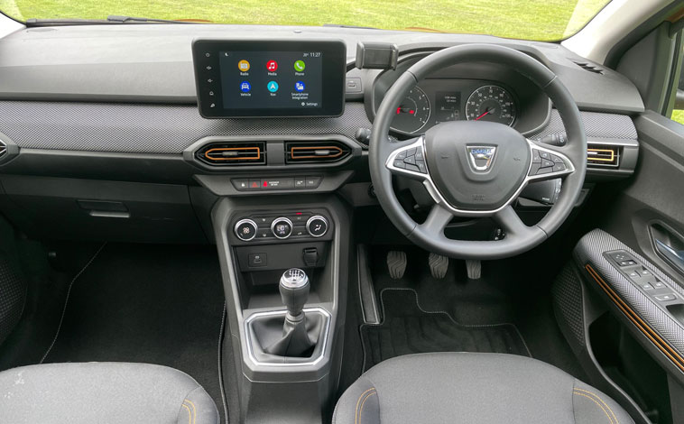 Dacia Sandero Stepway interior
