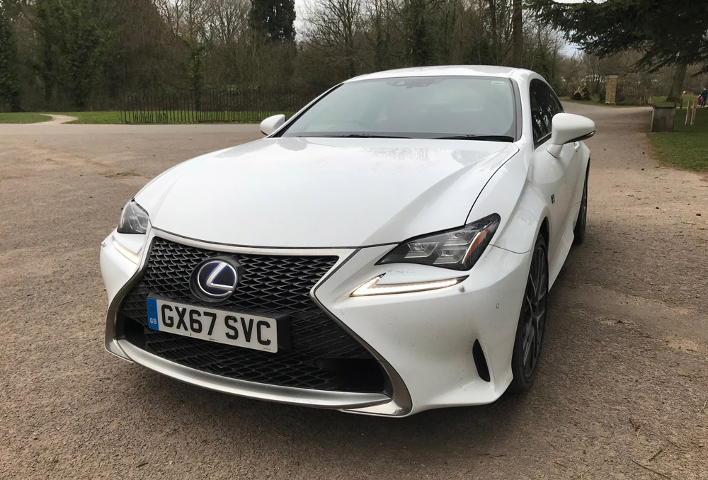 Lexus RC front