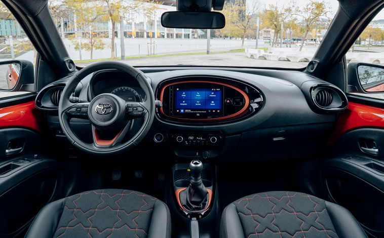 Toyota Aygo X interior