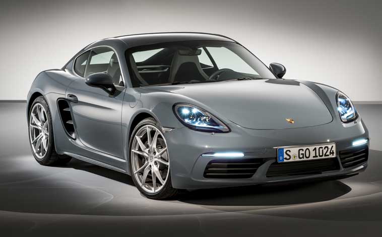 Porsche Cayman front