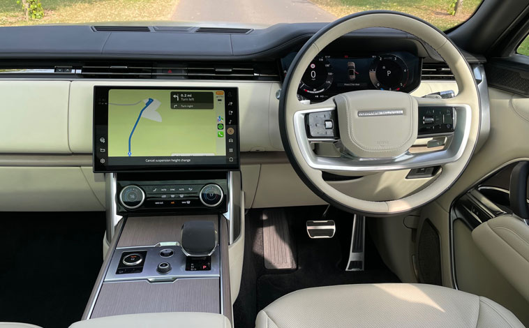 Range Rover interior