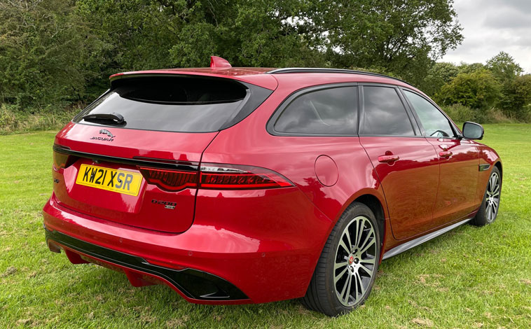 Jaguar XF rear