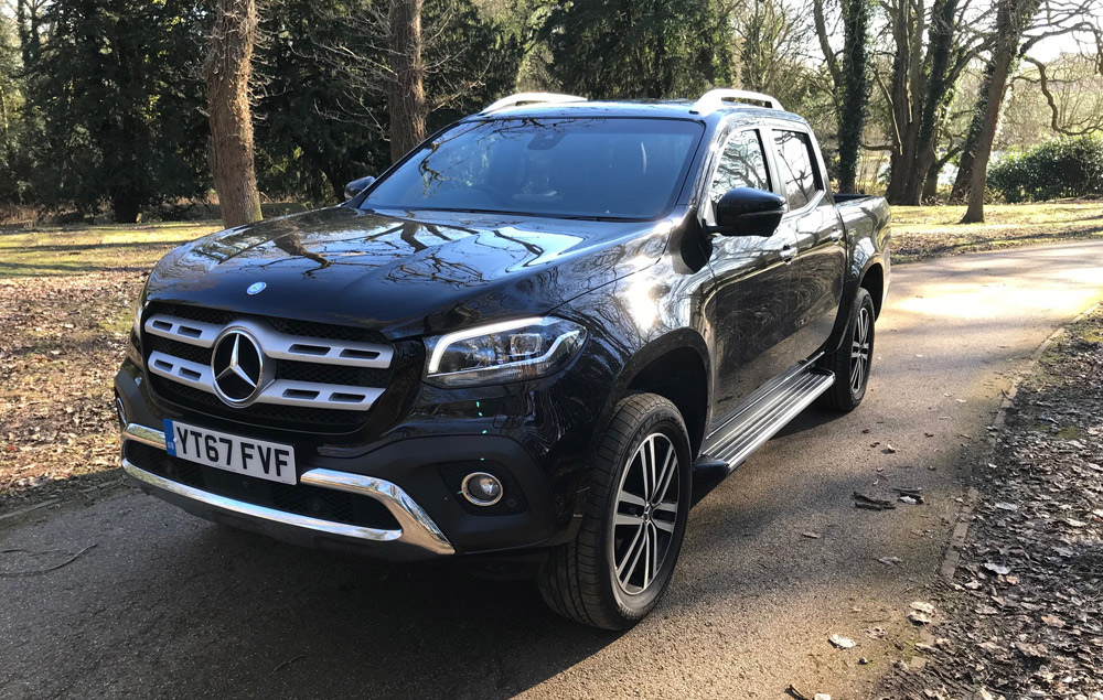 Mercedes X Class front