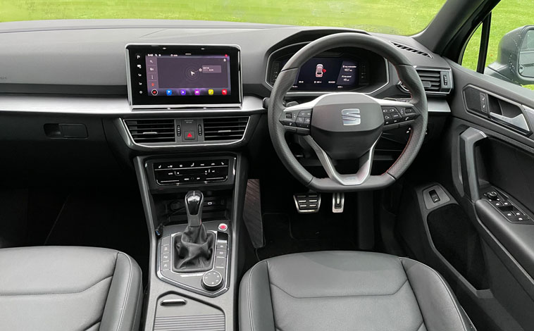 SEAT Tarraco FR Sport interior