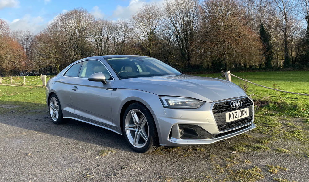 Audi A5 Coupe front