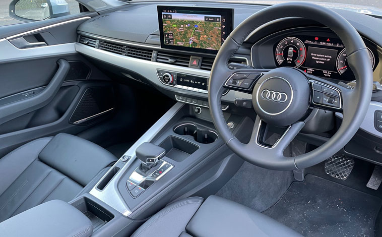 Audi A5 Coupe interior