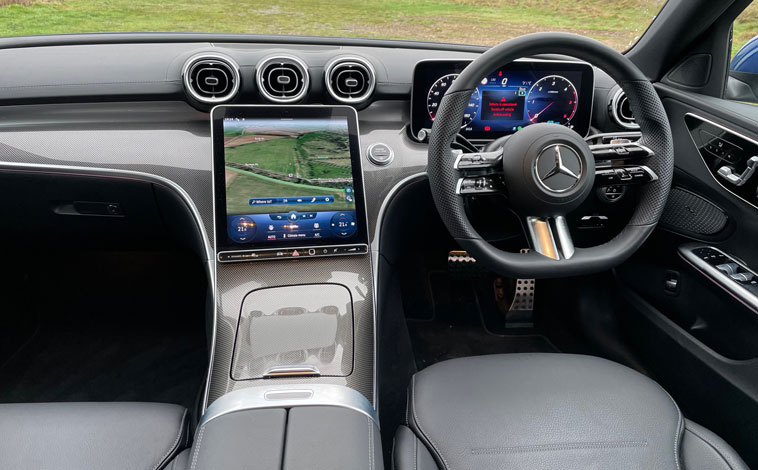 Mercedes C 220 d AMG Line Premium Saloon interior