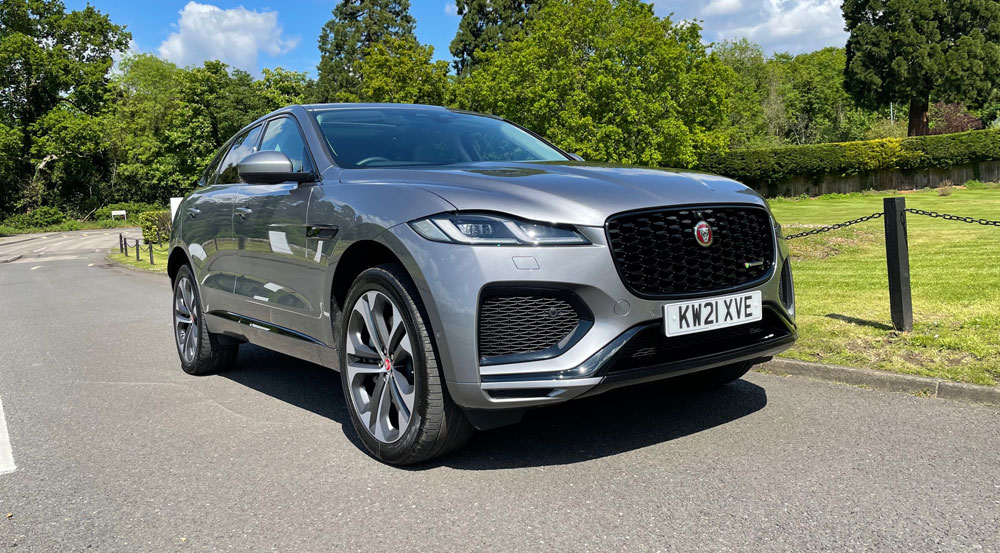 Jaguar F Pace front