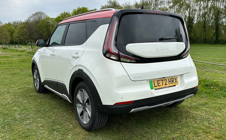 Kia Soul EV Explore rear