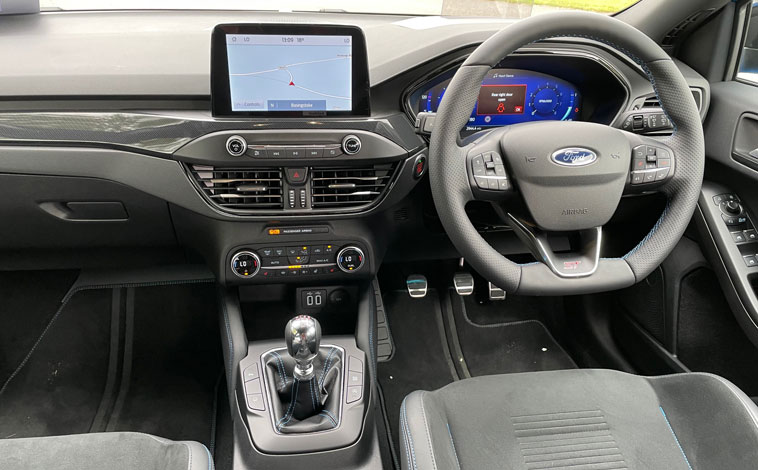 Ford Focus ST interior