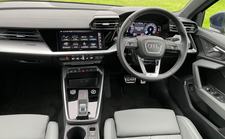 Audi A3 PHEV interior