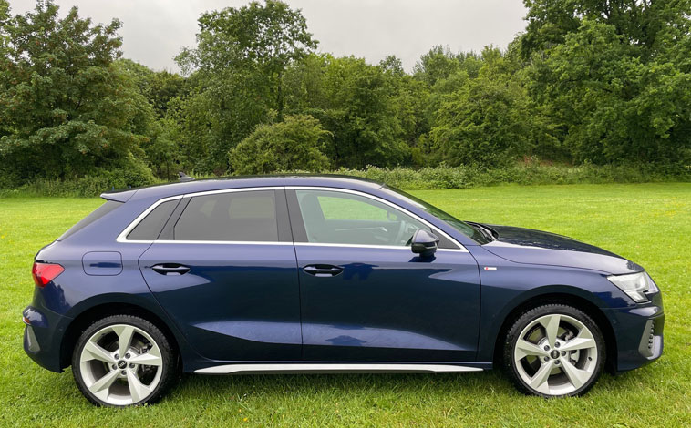 Audi A3 PHEV side