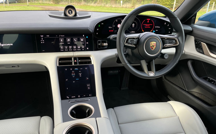 Porsche Taycan Cross Turismo interior