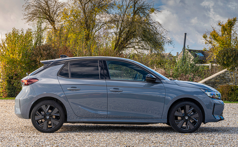 Vauxhall Corsa Electric Ultimate side