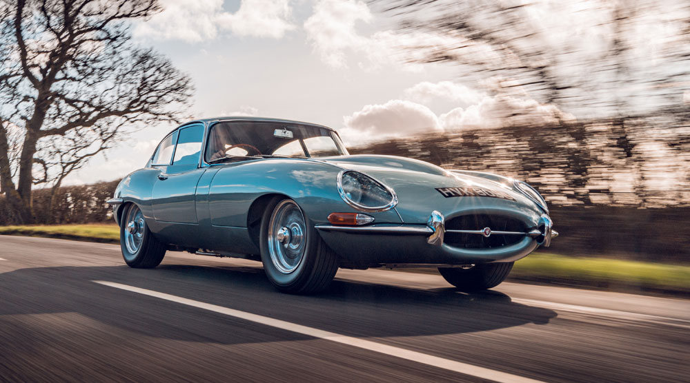 Jaguar E-type front