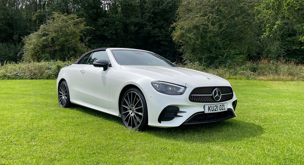 Mercedes E-Class Cabriolet front