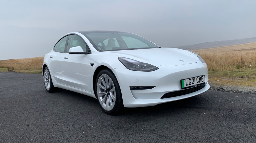 Tesla Model 3 front