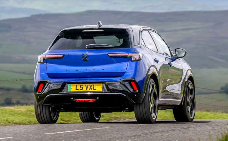 Vauxhall Mokka GSE rear