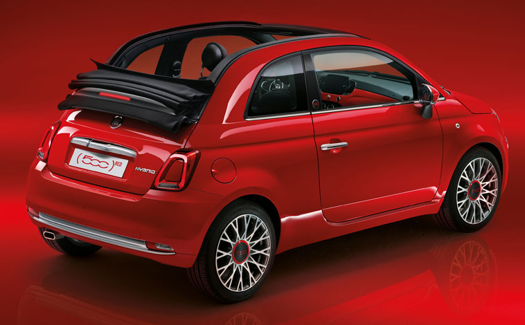 New Fiat 500 RED