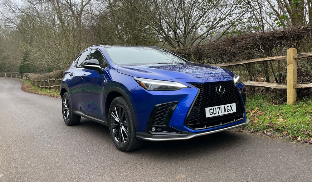 Lexus NX 350h F Sport front