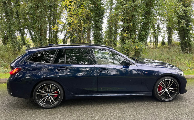 BMW 3 Series Touring side