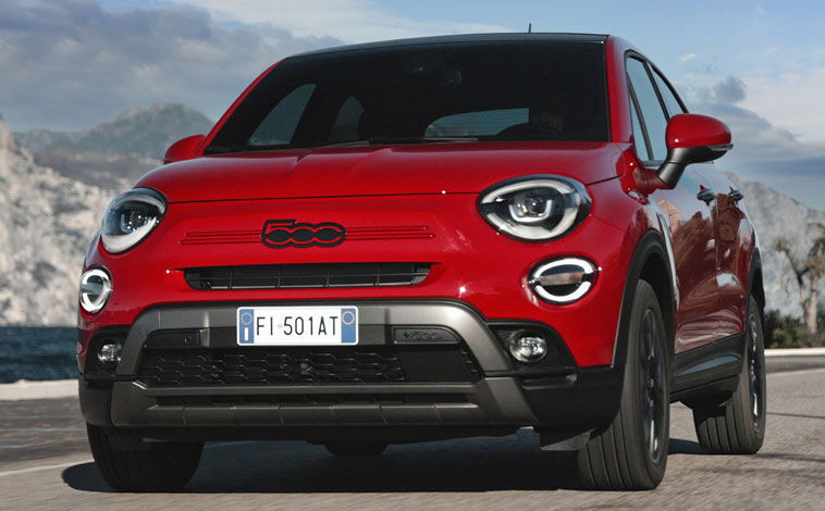 fiat 500X RED