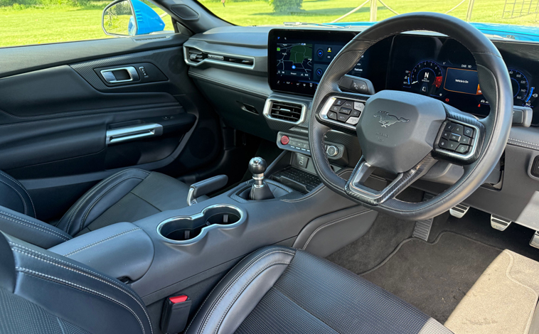 Ford Mustang GT Fastback interior