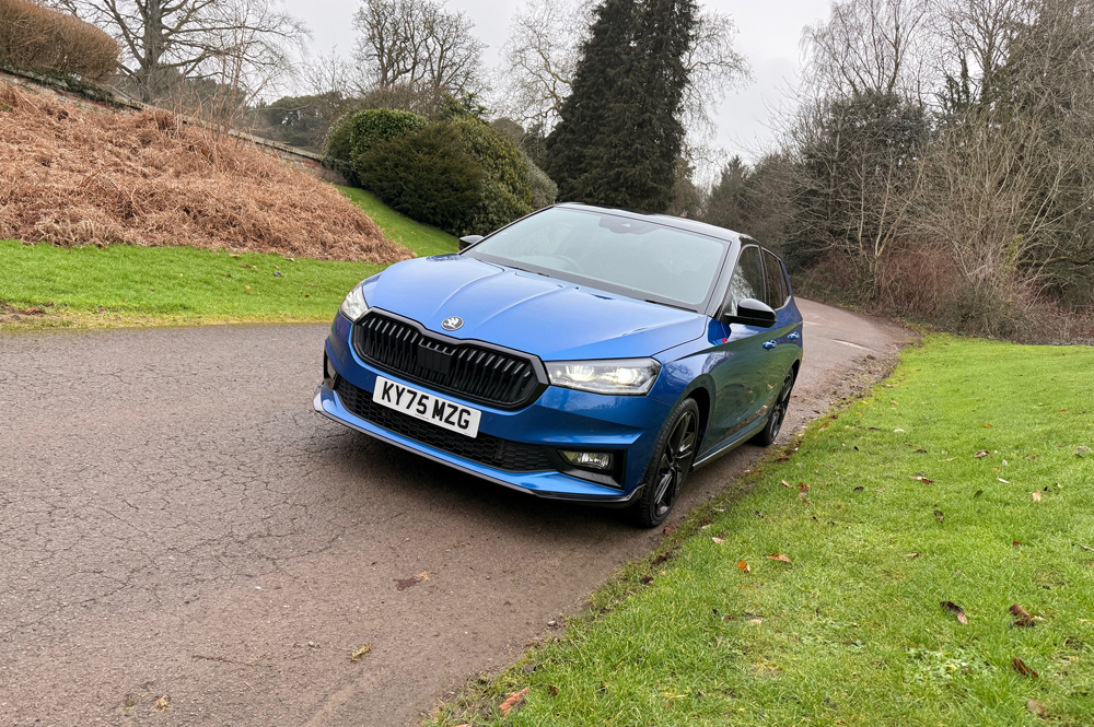 Skoda Fabia 130 front