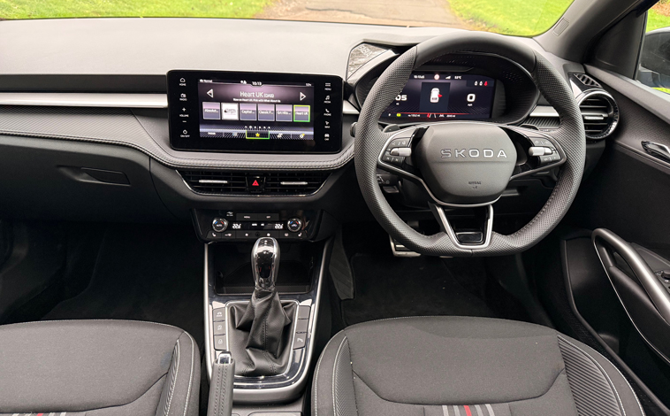 Skoda Fabia 130 interior