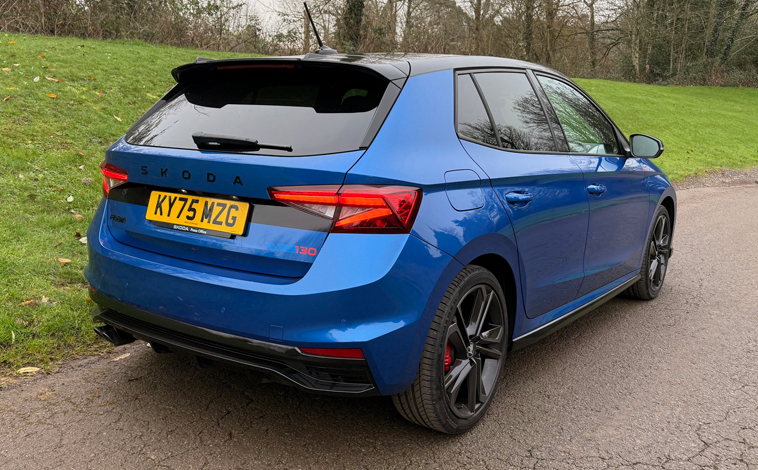 Skoda Fabia 130 rear