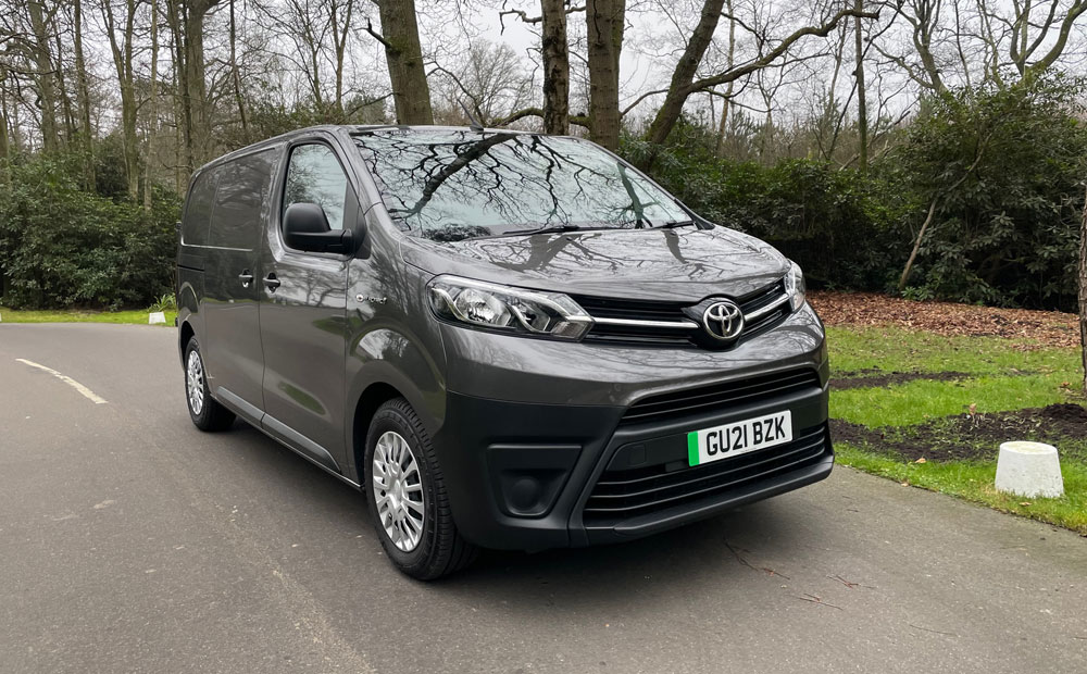 Toyota Proace Electric front