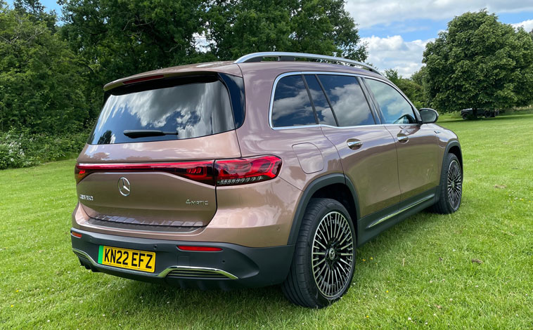Mercedes EQB rear