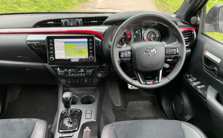 Toyota Hilux GR Sport interior