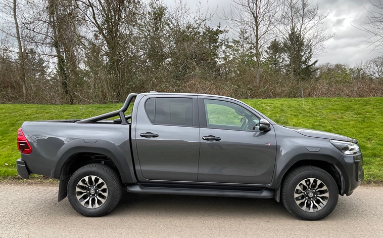 Toyota Hilux GR Sport side