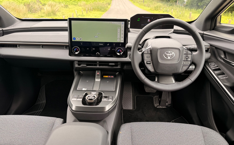 Toyota bZ4X Touring interior