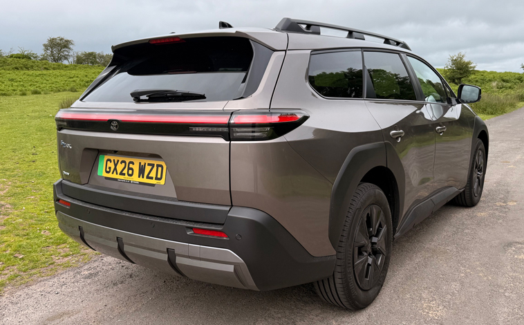 Toyota bZ4X Touring rear