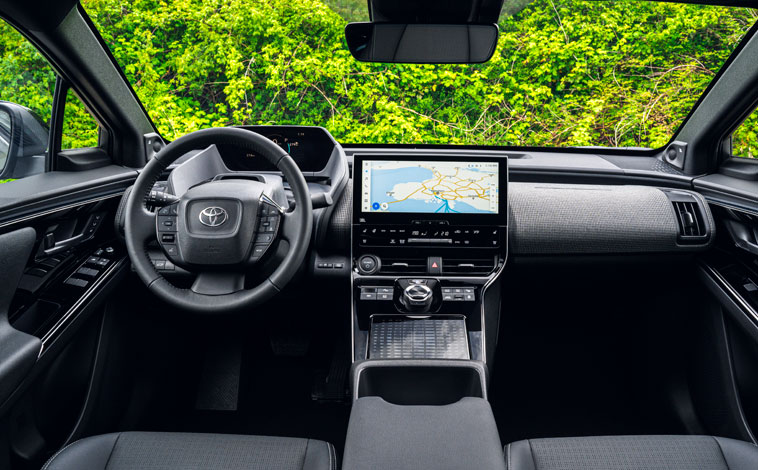 Toyota bZ4X interior