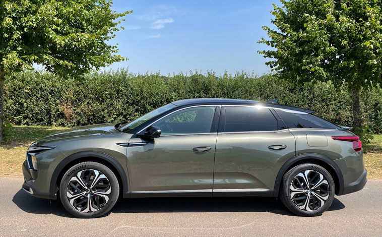Citroen C5 X side