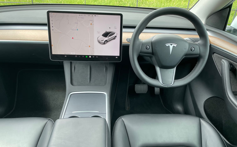 Tesla Model Y interior