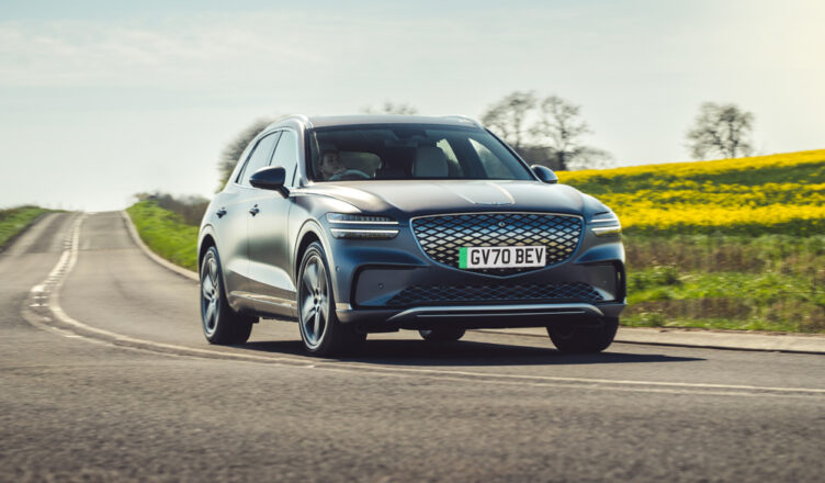 Genesis Electrified GV70 front