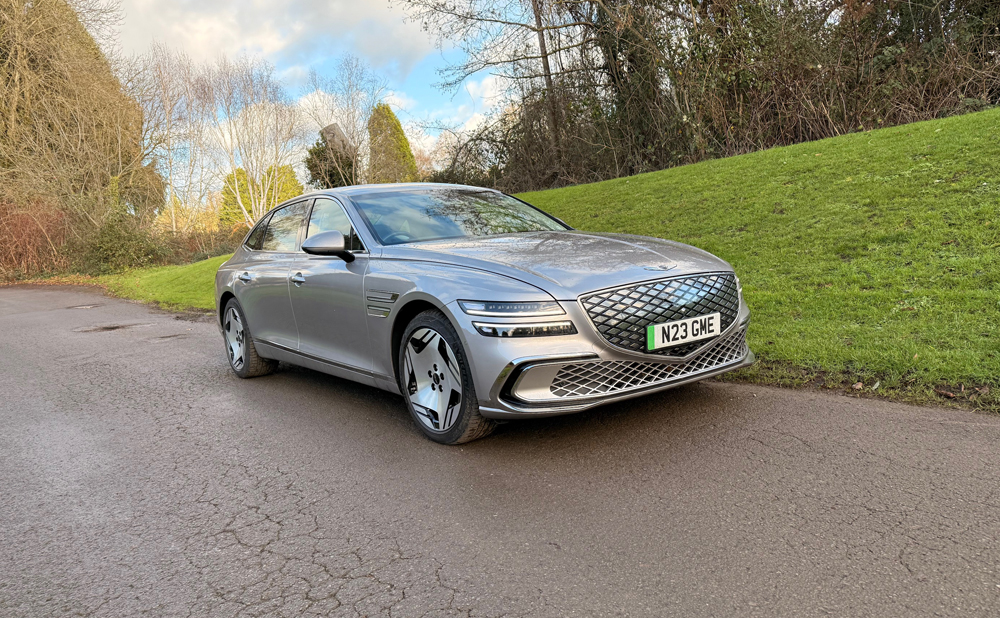 Genesis Electrified G80 front