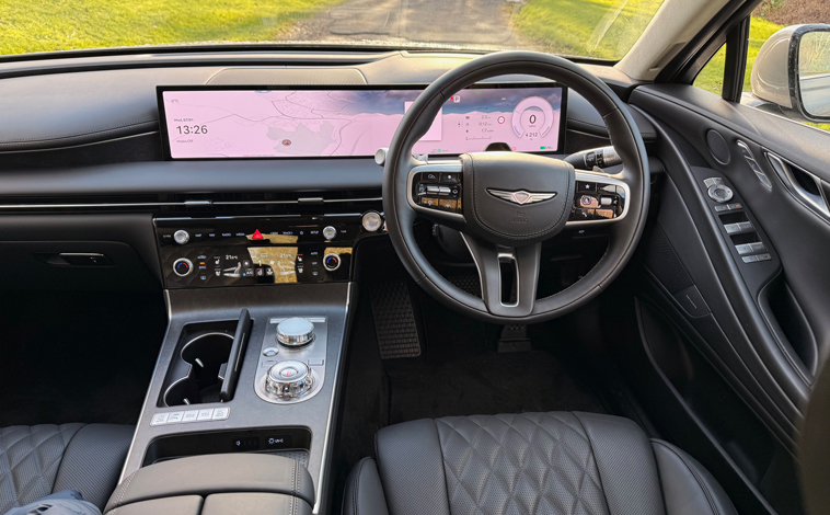 Genesis Electrified G80 interior