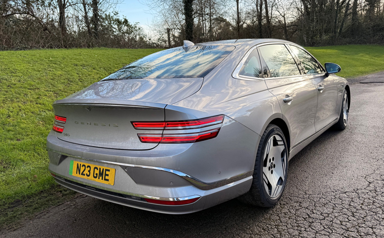 Genesis Electrified G80 rear