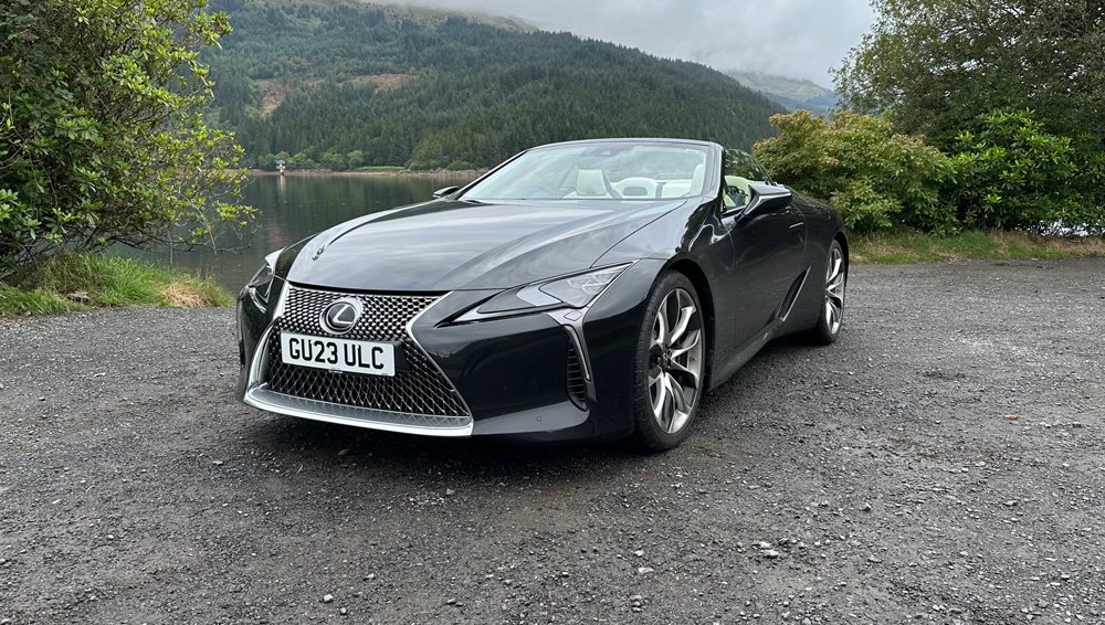 Lexus LC 500 Convertible front