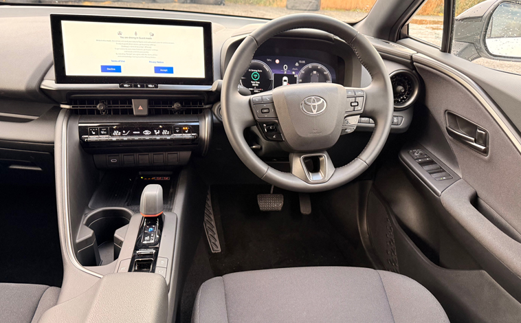 Toyota C-HR interior