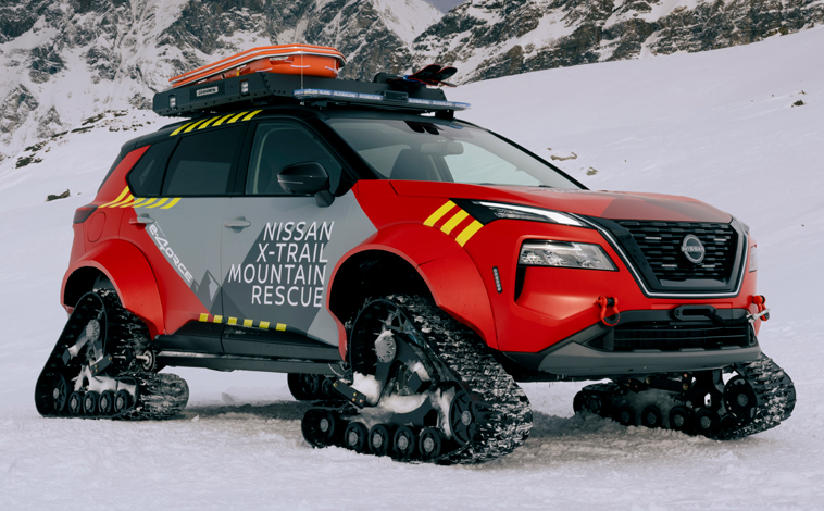 Nissan X-Trail Mountain Rescue