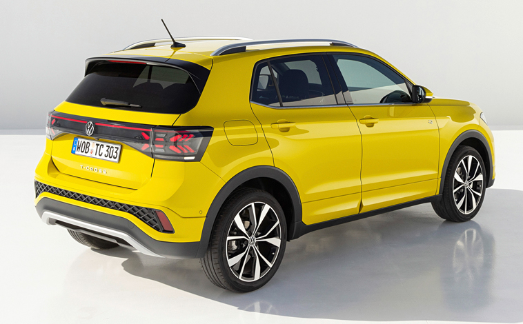 VW T-Cross Rubber Ducky Yellow